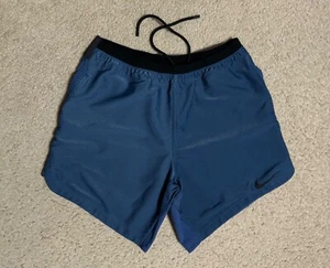 Nike Pro Training Athletic Shorts Mystic Navy Blue Men's Size SMALL CJ4997-469 - Picture 1 of 16