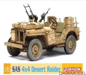DRAGON 75038 1/6 WW.II British SAS 4x4 Desert Raider (Plastic model) - Picture 1 of 3