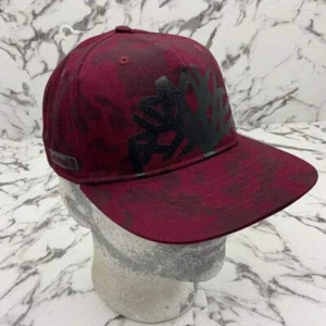 Gorra de béisbol Timberland Borgoña camuflaje para hombre nueva con etiquetas - Imagen 1 de 5