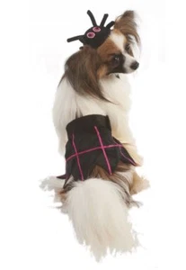 MODE HAUSTIER MARKE 2-TEILIGES SPINNE HUND HALLOWEEN KOSTÜM NEU MIT ETIKETT GRÖSSE M/L XL - Bild 1 von 1