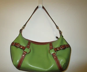 MONDANI Bolso de Mano Cartera Imitación Cuero Verde Cartera Cremalleras Para Mujer - Imagen 1 de 5