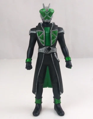 Figura Vinilo Bandai Masked Kamen Rider Dragon Wizard Hurricane 4.25" Foto 1 de 4