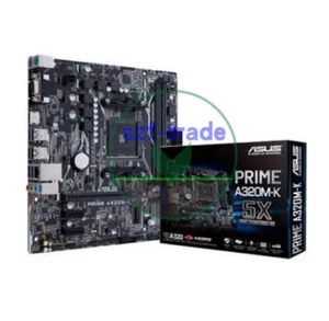 ASUS Prime A320M-K Desktop Motherboard A320 Chipsatz Sockel AM4 - Afbeelding 1 van 1