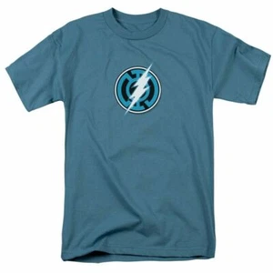 Green Lantern Blue Lantern Flash T Shirt Mens Licensed DC Comics Tee Slate - Picture 1 of 2