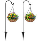 Enhance Your Outdoor Space: 2 Vintage Lantern Planting Stakes Included