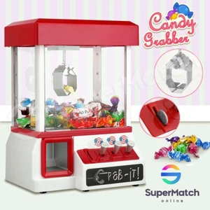 Kids Toy Candy Grabber Claw Machine Carnival Style Gaming Vending Arcade Prize - Picture 1 of 12