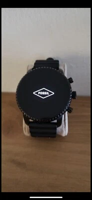 Fossil Smartwatch Gen 4 Q Explorist HR 45mm schwarz wie besehen - Bild 1 von 4