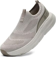 STQ Slip on Sneakers Women Walking Shoes with Arch Support Memory Foam