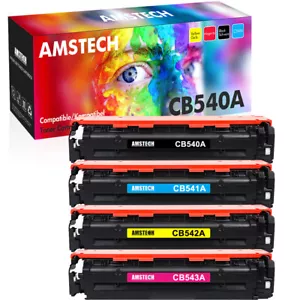 Toner Kompatibel mit HP 125A CB540A Color LaserJet MFP CP1215 CP1515N CM1312NFI - Bild 1 von 12