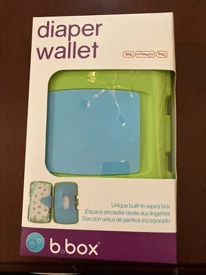 CAJA CARTERA PAÑALES ESTUCHE DE TRANSPORTE PARA LLEVAR SELLADO NUEVOS BEBÉS SOSTIENE WPES Y PAÑALES  Foto 1 de 4