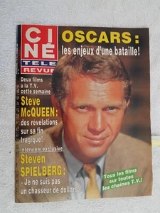 CINE REVUE N°12 1986 MCQUEEN SPIELBERG C.T. HOWELL LAMA RAY MILLAND HASSELHOFF - Picture 1 of 17