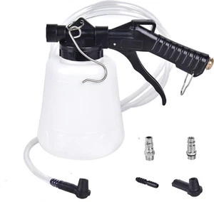 Unterdruck Bremsflüssigkeit Entlüftungsset mit 2 Metalladaptern, 1 Liter Unterdruckflüssigkeit Extra - Bild 1 von 12