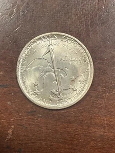 1936 CLEVELAND GREAT LAKES COMMEMORATIVE HALF DOLLAR NICE  ORIGINAL AU++ - Picture 1 of 2