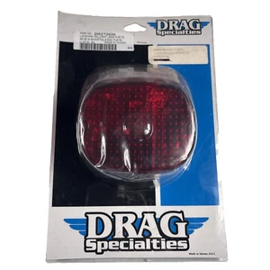 Red Laydown Taillight Lens HD Harley Davidson ( 1973-1998 ) BRAND NEW - Bild 1 von 6