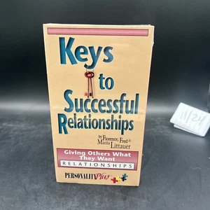 Keystone To Successful Relationship By Florence Littauer Vhs - Picture 1 of 3