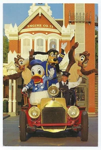 Wo ist das Feuer? Chief Goofy Postkarte Walt Disney World Magic Kingdom Florida - Bild 1 von 2