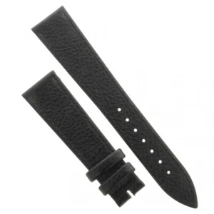 Cinturino Pelle Martellata Nero opaco 20/16 mm B25B classico. - Foto 1 di 5