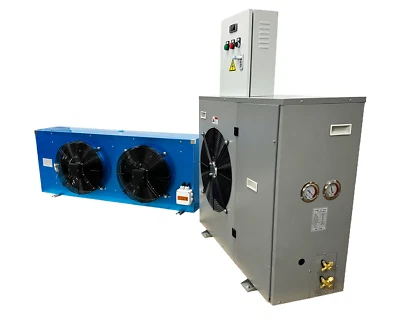 ELITE KITCHEN SUPPLY 4 HP Walk In Freezer Refrigeration System Compressor Condenser 220V