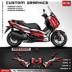 Kungfu Graphics Vinyl Sticker for Yamaha XMAX 250 300 2017-2022 Sports Scooter - Picture 1 of 7
