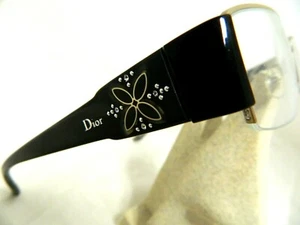 NUOVI OCCHIALI DA VISTA CHRISTIAN DIOR CD 3734 A8E NERO oro 52 mm RX AUTENTICI - Foto 1 di 4