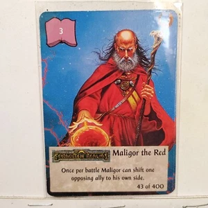 SPELLFIRE CCG --- 1st. Edition --- MALIGOR THE RED --- NM/Mint - Picture 1 of 2