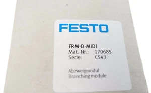 FESTO FRM-D-MIDI 170685 PNEUMATIC BRANCHING DISTRIBUTION BLOCK NIB - Picture 1 of 1