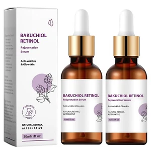 2 PCS Bakuchiol Retinol Rejuvenation Serum, Bakuchiol Retinol Serum, Anti Wrinkl - Picture 1 of 7