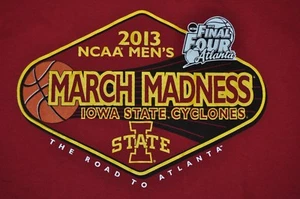 t-shirt xlarge iowa state university final four 2013 25.5 inches pit to pit - Picture 1 of 3