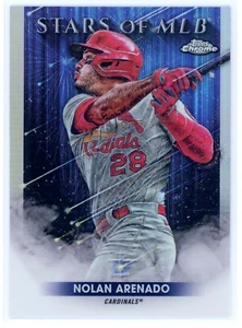 2022 Topps Series 1 - Nolan Arenado Stars of MLB CHROME #SMLBC-25 Cardinals  - Bild 1 von 2