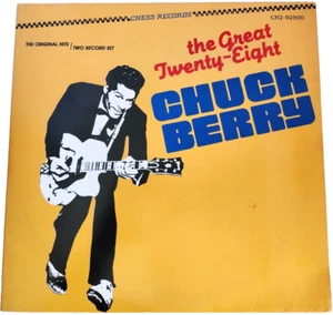 Chuck Berry ~ The Great Twenty Eight ~ Vinyl 2 LP ~ Greatest Hits (Chess, 1984) - Picture 1 of 13