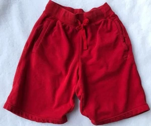 CHAMPION Wm’s Sz Small Red Fleece Inseam 9” Stretch and Tie Waist Very Nice - Picture 1 of 6