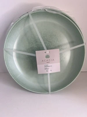 Acacia Home 4 Piece Bowl Set In Green - Image 1 of 4