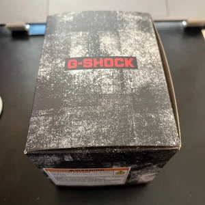 Original Casio G-Shock Paper / Cardboard Empty Watch Box With Warranty Card - Picture 1 of 4