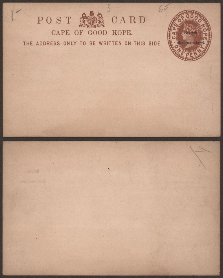 Bechuanalandia - Papelería postal D760 Foto 1 de 1