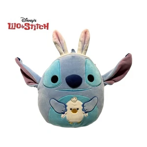 Peluche Squishmallow Disney Stitch 8" con orecchie da coniglietto anatroccolo pulcino Lilo & Stitch - Foto 1 di 5