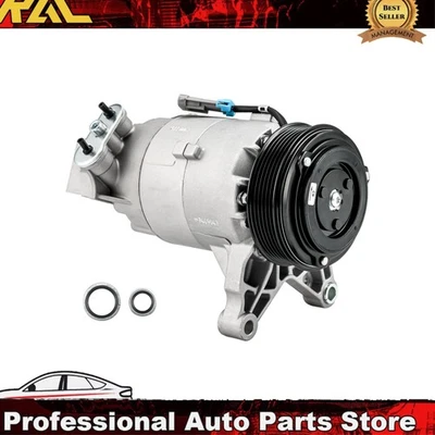适用于 2007 - 2010 雪佛兰迈锐宝 3.5L 庞蒂亚克 G6 3.5L 升 交流电空调压缩机 带离合器 — 第 1/4 张图片