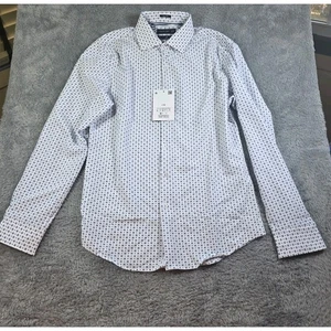 Cactus Man Men's Blue Size S Small Button-Up - Picture 1 of 6