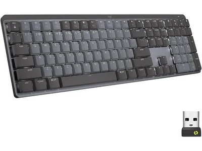 Logitech MX Mechanical Wireless Illuminated Performance Keyboard, Clicky - Image 1 of 4