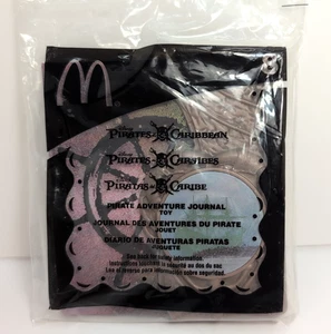 Pirates of the Caribbean Adventure Journal 2006 Disney McDonalds Happy Meal Toy - Picture 1 of 6