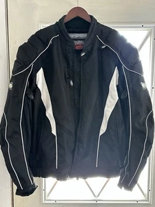 Cortech FSX Motorcycle Riding Jacket Black Mens 3XL NICE! - Picture 1 of 5