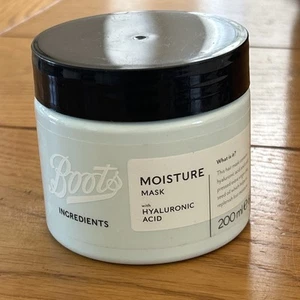 Boots Ingredients Moisture Hair Mask with Hyaluronic Acid 200ml Discontinued - Picture 1 of 8
