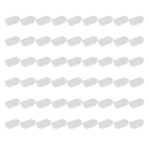 0.6 Inch Dust Plug, 60 Pcs Anti Dust Plug Cover Female End, Clear - Zdjęcie 1 z 6