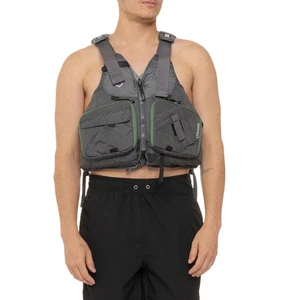 NRS Men's Type III PFD Chinook Fishing Life Jacket - Picture 1 of 2