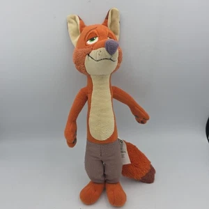 Disney Zootopia Tomy Nick Wilde Fox with Sounds Talking 13" Plush Stuffed Toy - Picture 1 of 8