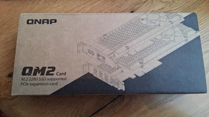 QNAP OM2 Card M.2 2280 SSD Supported PCIe Expansion Card QM-4P-384 New Sealed - Bild 1 von 5