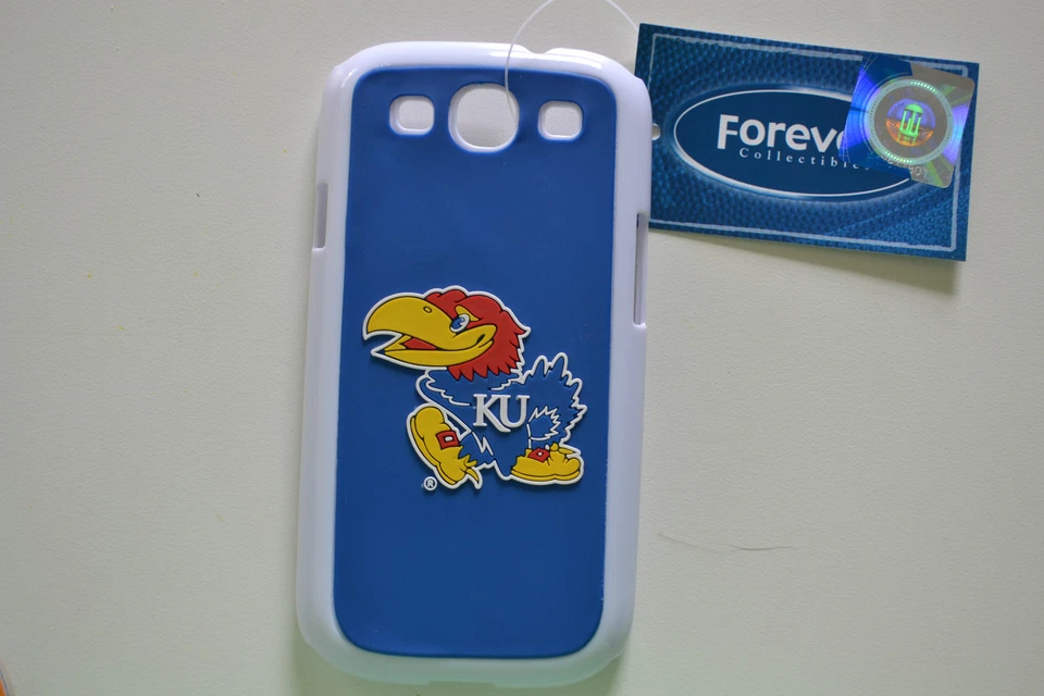 Official NCAA Kansas Jayhawks Team Logo Hard Galaxy S III (SG3) phone case  - Image 1 of 2
