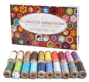 Glorious Handwork Thread by Liza Lucy and Kim McLean 80wt 20 Small Spools - Picture 1 of 1