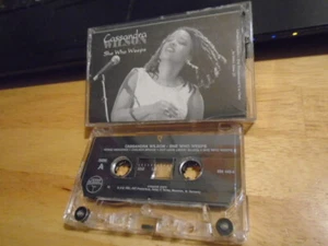 RARE PROMO Cassandra Wilson CASSETTE TAPE jazz She Who Weeps aretha franklin cvr - Picture 1 of 2