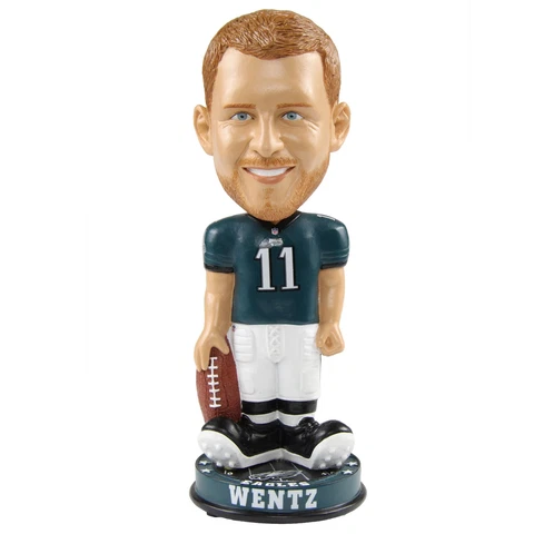 Carson Wentz Philadelphia Eagles Knucklehead Big Head Bobblehead NFL Cover