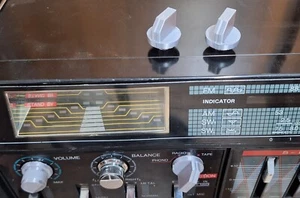 3D Printed - 2 Silver Selector Knobs for Lasonic 931 Boombox Radio - Picture 1 of 2